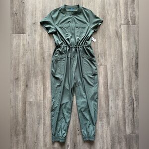 Old Navy Short-Sleeve StretchTech Jumpsuit